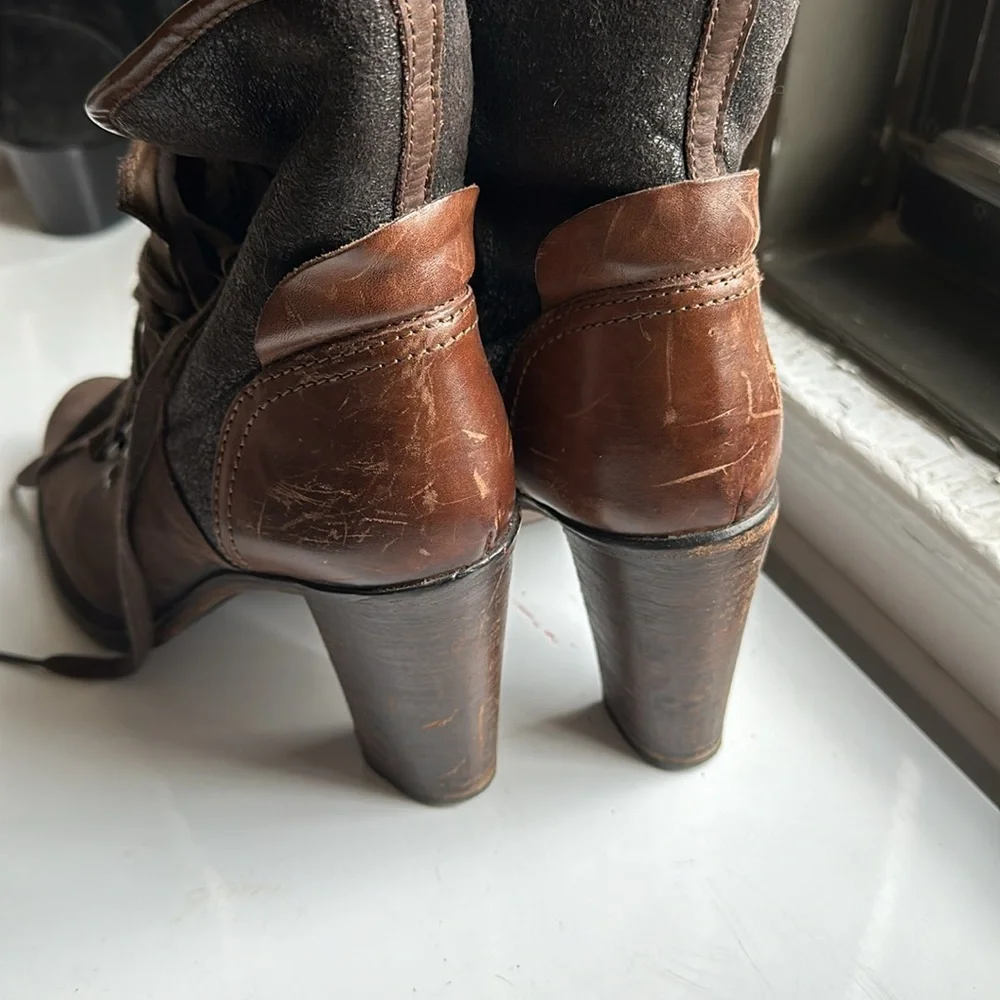 Progetto Shearling Lined Boots Size 40 - Picture 5 of 5